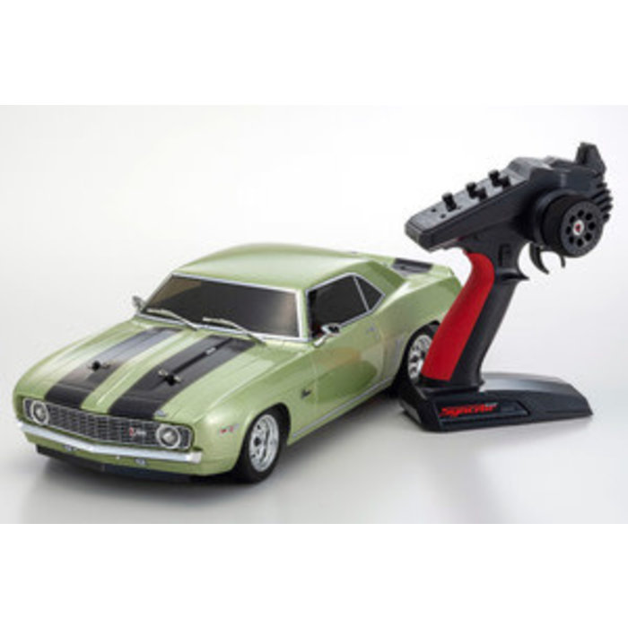 KYOSHO KYO34418T2 - 1/10 Fazer Mk2 Readyset with 1969 Chevy Camaro Z28 Body (Frost Green)