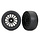 9374 - Tires and wheels, assembled, glued (multi-spoke black wheels, 2.0' slick tires, foam inserts) (front) (2)