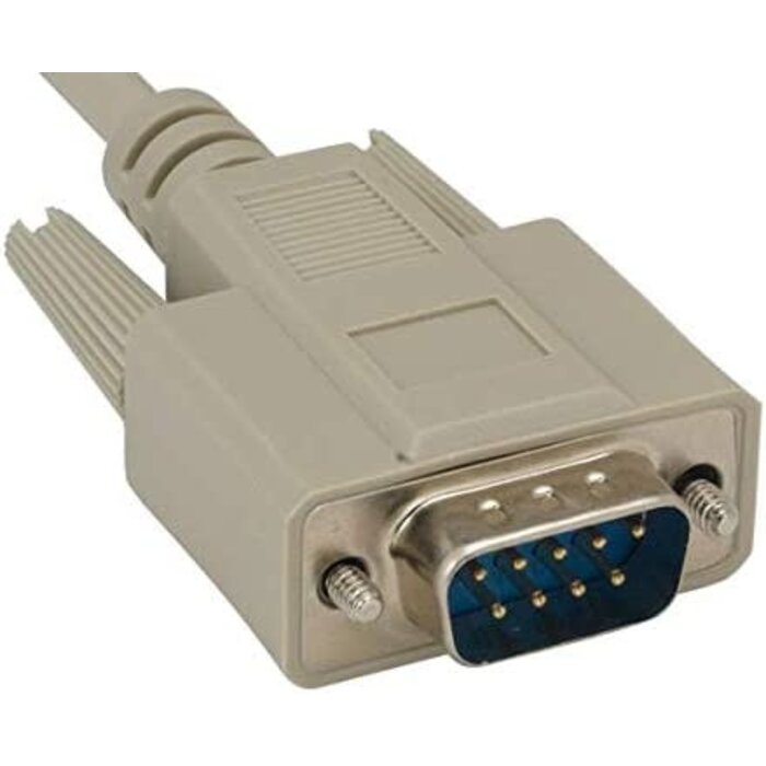 DB9-M/F-6FT - Cable Leader - DB9 M/F RS-232 Serial Extension Cable (6 Foot (1 Pack))