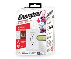 Connect Wi-Fi® Smart In-Wall Power Outlet Receptacle with USB Port