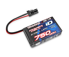 Traxxas 2821 - 750mAh 7.4V 2-Cell 20C LiPo Battery, TRX-4M & TRX-4MT