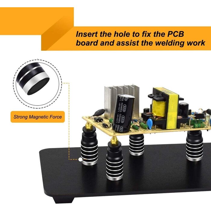 Magnetic PCB Pillars for Soldering 4 Pack