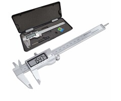 DIGITAL-CALIPER - LOUISWARE Electronic Digital Vernier Caliper, LOUISWARE Stainless Steel Caliper 150mm/0-6 inch Measuring Tools with Extra-Large LCD Screen, inch/Metric Conversion