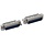 DB25-M/M - KENTEK - Mini DB25 25 Pin Male to Male M/M Parallel Serial Printer Port Mini Adapter Changer Coupler RS-232 Straight Through