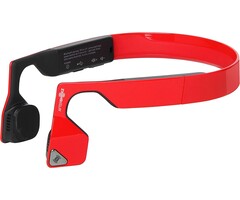BLUEZ-2S-RED - Aftershokz Bluez 2S Wireless Bone Conduction Bluetooth Headphones, Red, (AS500SR)