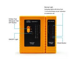 PYLPHCT45 - iMBAPrice - RJ45/RJ11/RJ12/CAT5/CAT6/ UTP Network LAN Cable Tester Test Tool