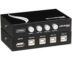 MT-1A4B-CF - MT-VIKI - Findway 4 Ports USB Printer Share Sharing Switch Hub MT-1A4B-CF