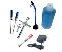 Redcat Racing Nitro Starter Kit w/ Tools, Fuel Bottle, Glow Igniter w/ charger(1set)