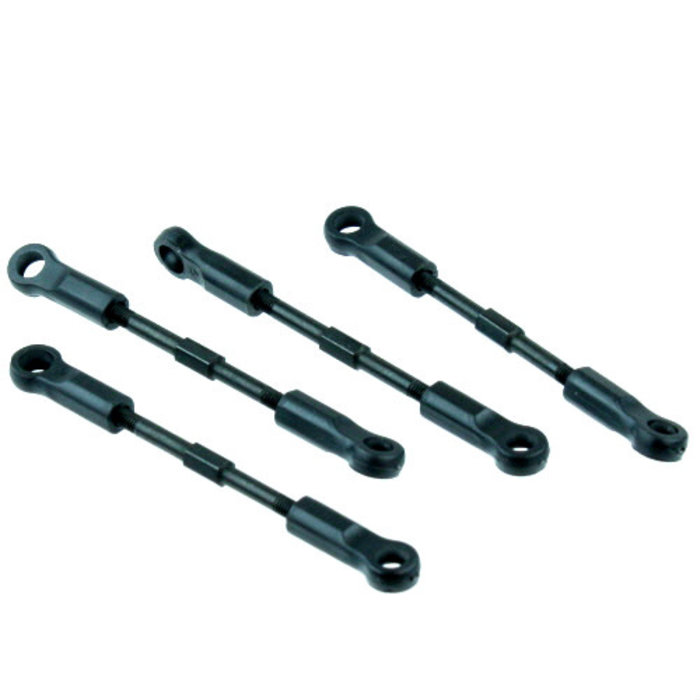 Redcat Racing BS213-016 - 3x47mm Turnbuckles with Rod Ends (4pc)