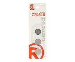 230-2267 - RadioShack - CR1616 3V Lithium Coin Cell Battery (3-Pack)