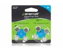 230-1164 - RadioShack - Enercell - 675 Zinc Air Hearing Aid Batteries, Pack of 8