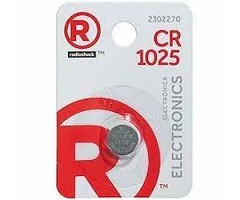 RadioShack 2302270 - RadioShack - CR1025 Lithium Battery