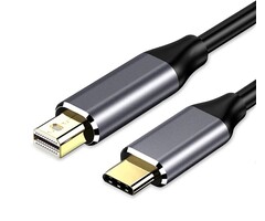 USBC2MINI-DP - Vienon - 6.6ft USB C to Mini DisplayPort Cable, Type C (Thunderbolt 3) to Mini DisplayPort Cable 4K@60Hz Compatible with Type C MacBook Pro/Air/iMac/Mac Mini/Surface to Mini DP Monitor-6.6FT