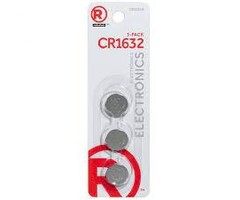 2302268 - RadioShack - CR1632 3V Lithium Coin Cell Battery (3-Pack)