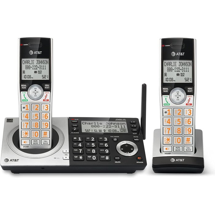 2-HANDSET SYSTEM W/ DUAL CALLER ID