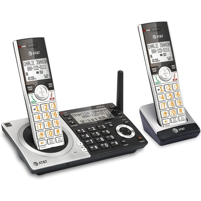 2-HANDSET SYSTEM W/ DUAL CALLER ID