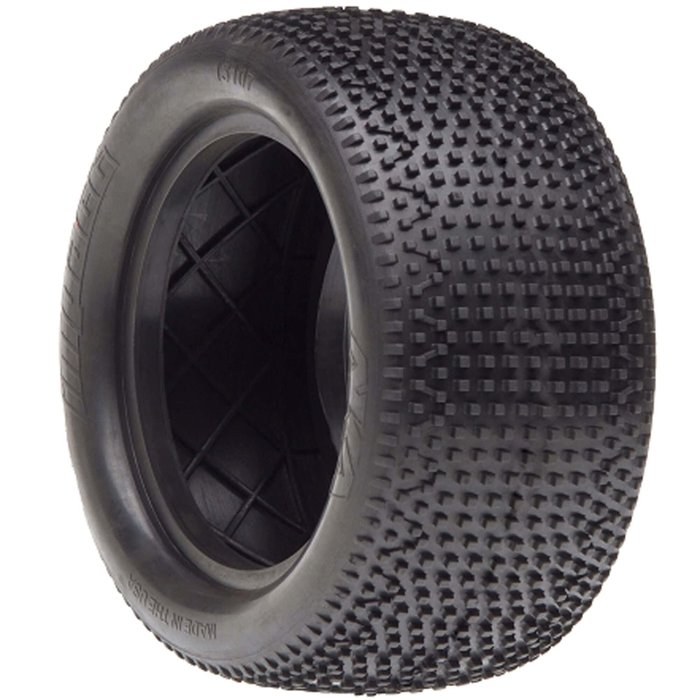 AKA Products, Inc. 1/10 Impact Rear Tires, Super Soft (2): Buggy