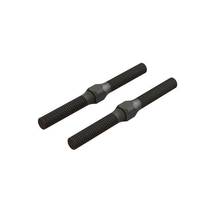 Arrma ARA330542 - AR330542 Steel Turnbuckle M4x48mm Black (2)