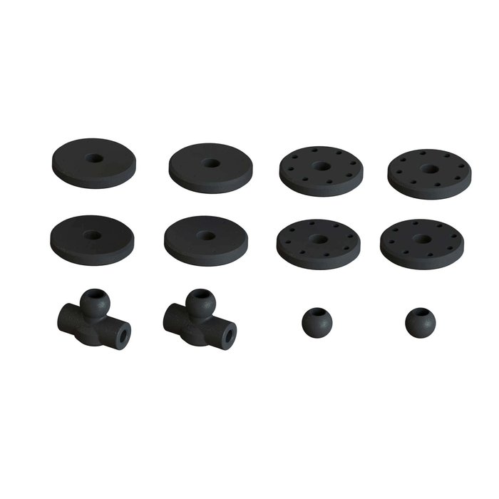 Arrma ARA330624 - Shock Set Bore:16mm, Length:117mm Oil:550cSt