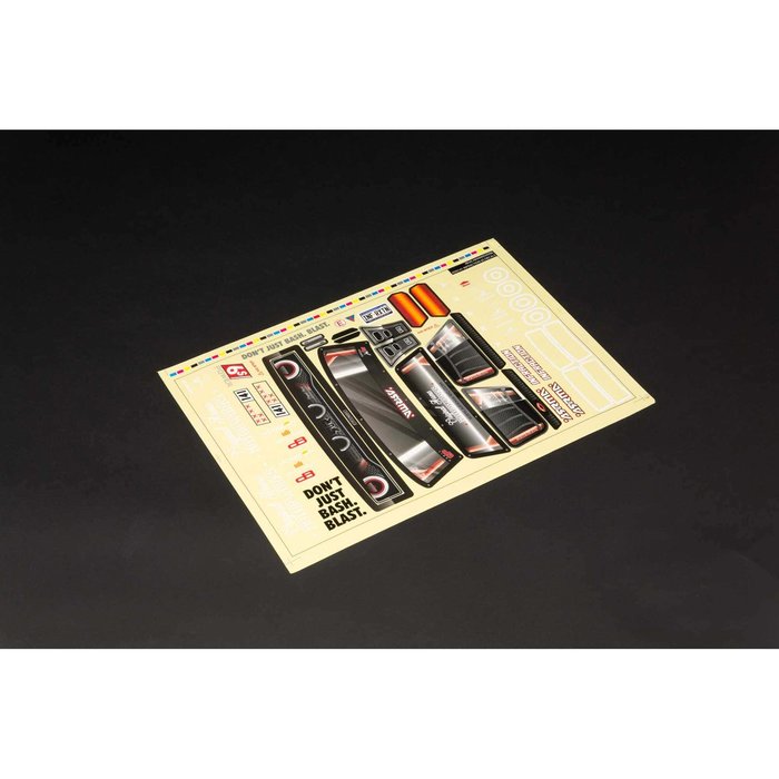 Arrma ARA410001 - Infraction 6S BLX Clear Bodyshell (inc. Decals)