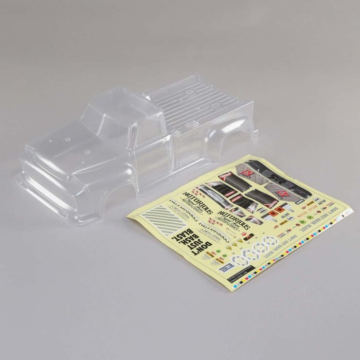 Arrma ARAC3340 - AR406127 Notorious 6S BLX Body Clear