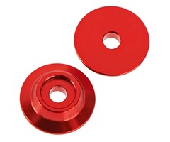 Arrma Wing Button Aluminum Red 2