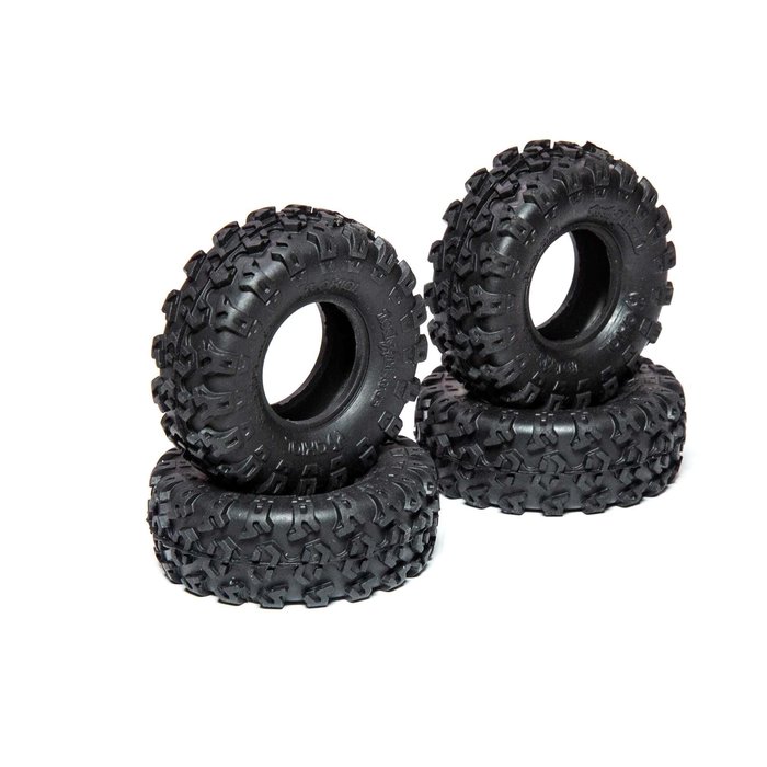 Axial AXI40003 - 1.0 Rock Lizards Tires (4): SCX24