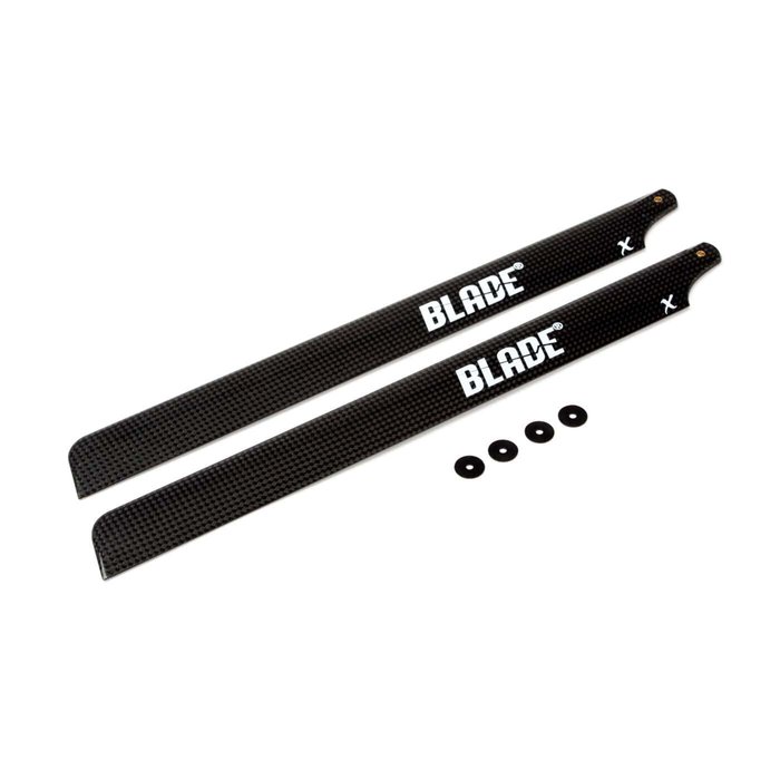 BLADE BLH4315 - CF FBL Main Blade Set with Washers, 325mm: B450 X, 330X, 330S