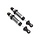 8260 - Shocks, GTS, silver aluminum (assembled with spring retainers) (2)