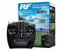 E-flite RealFlight Evolution RC Flight Simulator with InterLink DX Controller