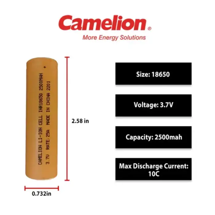Camelion Camelion  Li-Ion 18650 2600mAh