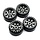 C30759 - 1.9 Size Billet Machined Alloy Wheel (4) for 1/10 Scale Off-Road Crawler