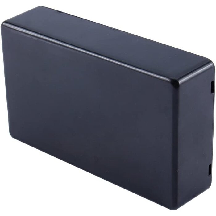 Project Boxes ABS Plastic Electrical Project Case Power Junction Box Black 3.94 x 2.36 x 0.98 inch (100 x 60 x 25mm)