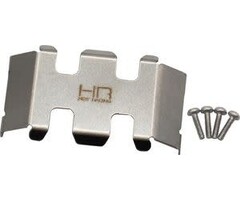 HOT RACING HRASXTF332C - Stainless Steel Center Belly Skid Plate, for Axial SCX24