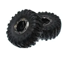DANCHEE Pre-Mounted 1/10 Crawler Tires(1pr)