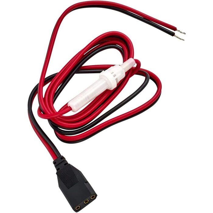 RPPS-227 - RoadPro - 3 Pin 2 Wire CB Radio Fused Power Cable