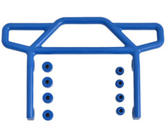 RPM RPM70815 - Rear Bumper for the Traxxas Electric Rustler - Blue