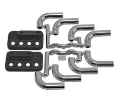 RPM RPM70853 - Zoomies Mock Exhaust Headers Chrome