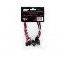276-0461 - OSEPP - Male-to-Female 4-Pin I2C Connector Cable - 8in (4 pack)