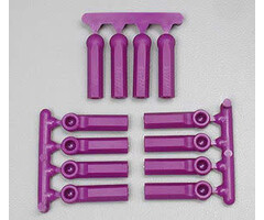 RPM73398 - Long Shank Rod Ends, Purple (12pcs)