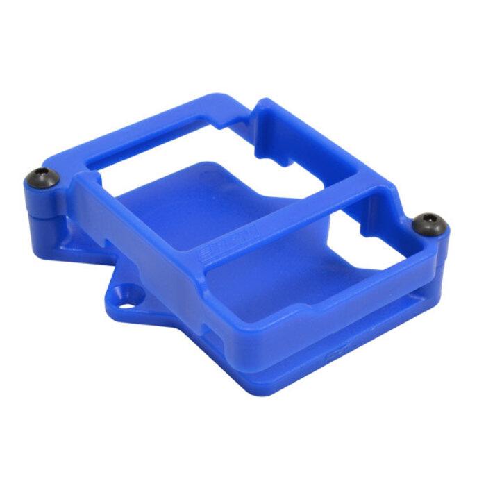 RPM RPM73485 - ESC Cage for Traxxas XL-5 & XL-10 ESCs, Blue
