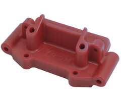 RPM RPM73759 - Red Front Bulkhead for Traxxas 1/10 2WD Vehicles