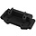 RPM73752 - Black Front Bulkhead for Traxxas 1/10 2WD Vehicles