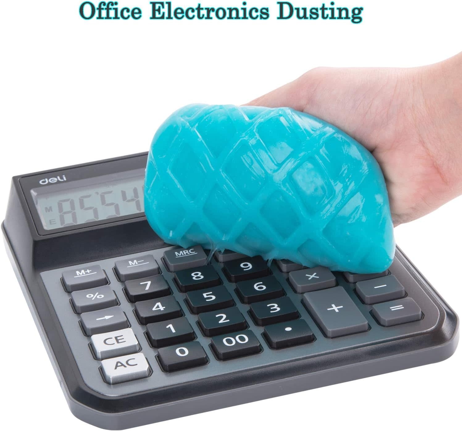 CLEANING-GEL - ColorCoral - Cleaning Gel Universal Cleaning Gel for Keyboards, Car Dash, Printers, Calculators, Speakers, Air-conditioners and Other Appliances