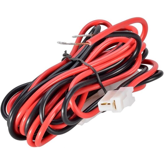 DC-POWER-CABLE - eoocvt - 9.85ft T-Shape Car Mobile Radio DC Power Cable for Kenwood TM-741 TM-V7 TM-G707 TM-D700 YAESU FT-1807 FT-8800 3metres Long