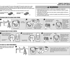 893LM-953ESTD - ASONPAO Replacement for 950ESTD, 953ESTD, 891LM, 893LM, 41A7633, Remote only for a Yellow Learn Button of Liftmaster Chamberlain Sears Craftsman Garage Door Openers Security+ 2.0