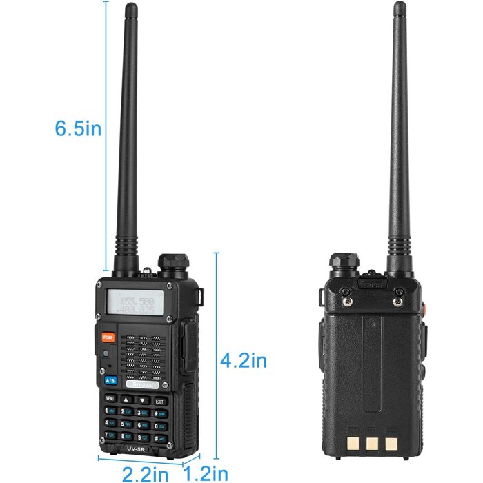 Greaval Handheld DualBand Ham Radio (UV5R 8W) RadioShack of Bozeman