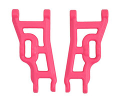 RPM RPM80247 - Front A-Arms, Pink, for Traxxas Slash 2wd, Electric Rustler/Stampede