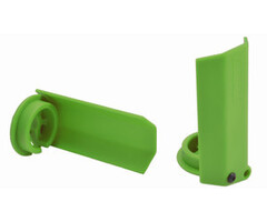 RPM Green Shock Shaft Guards for Traxxas X-Maxx