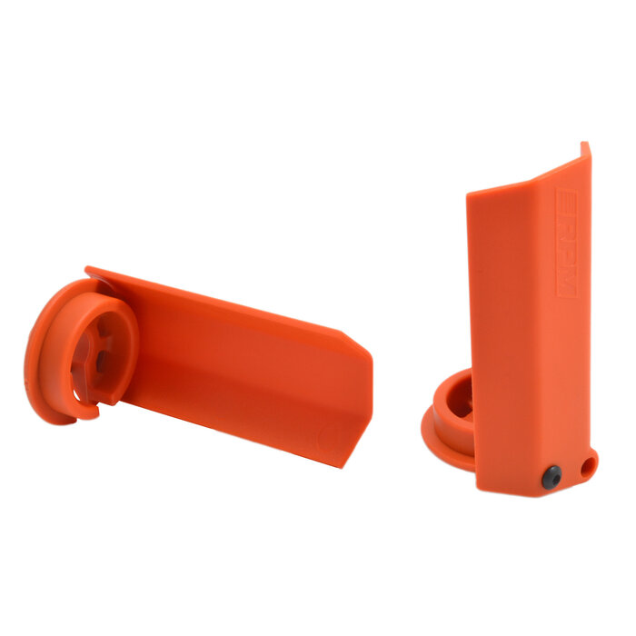RPM RPM80438 - Orange Shock Shaft Guards for Traxxas X-Maxx